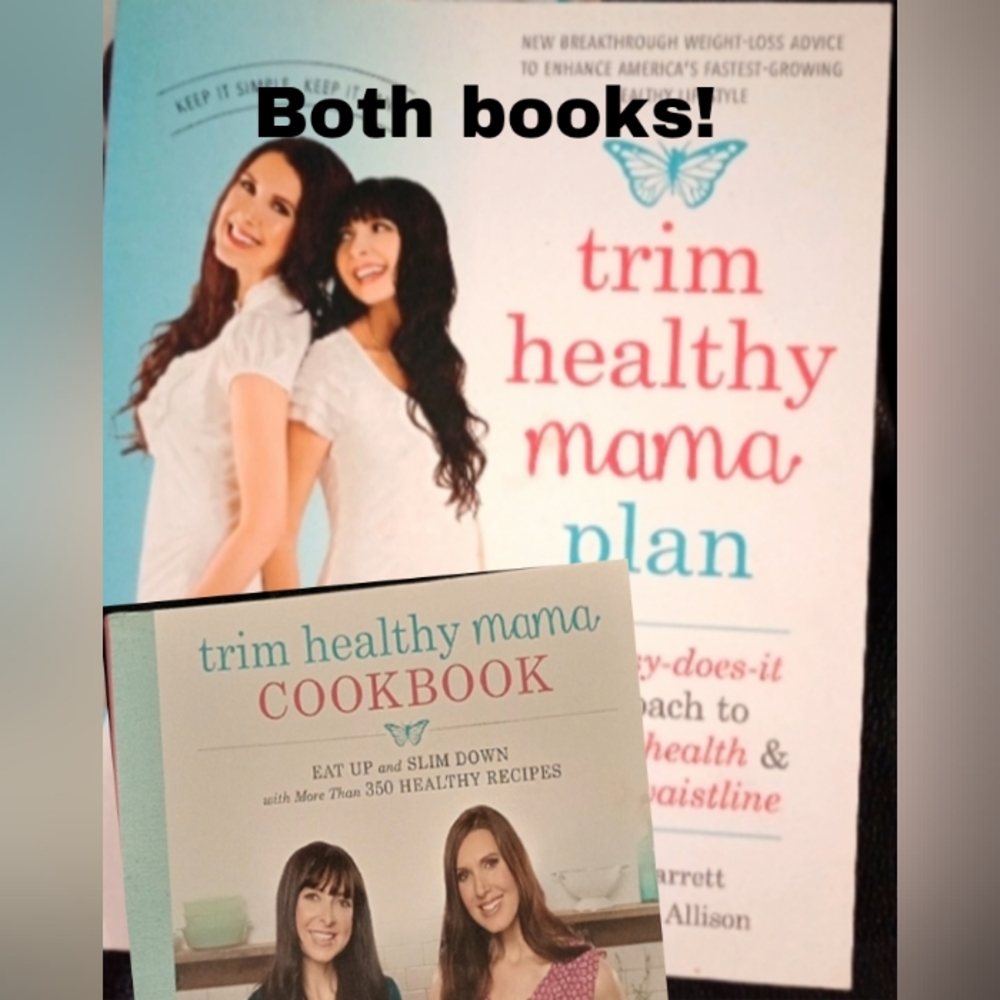 Weight Loss Set Trim Healthy Mama Plan and Cookbook Duo excellent used condition